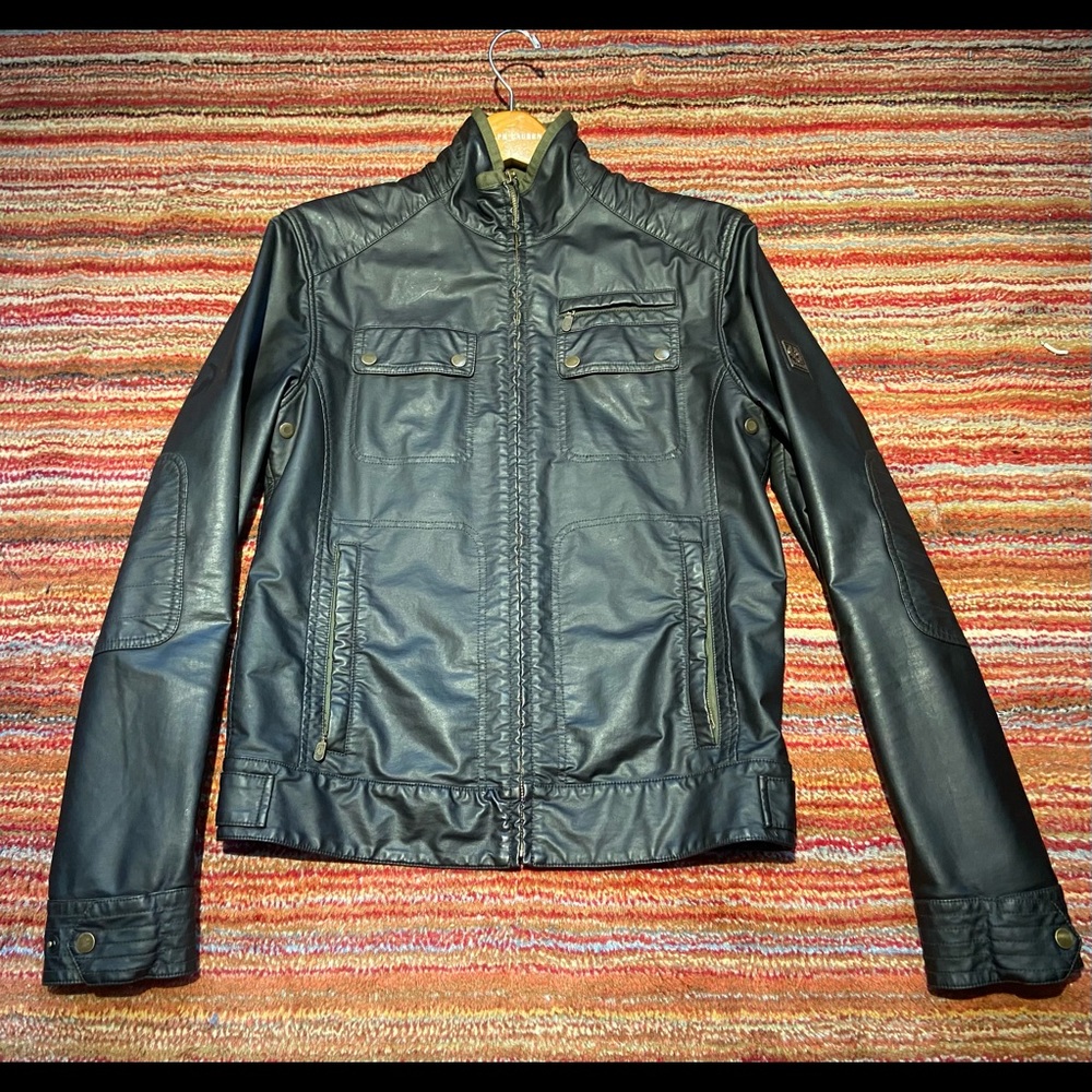 🔥Belstaff black jacket . Mens medium🔥